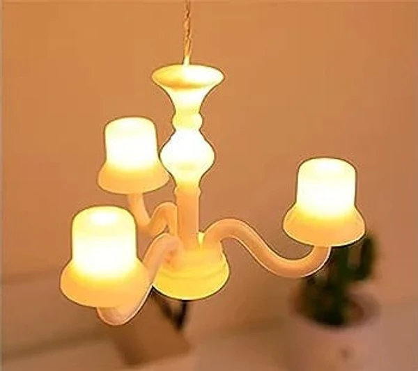 Chandelier Curtain String Lights with 8 Flashing Modes