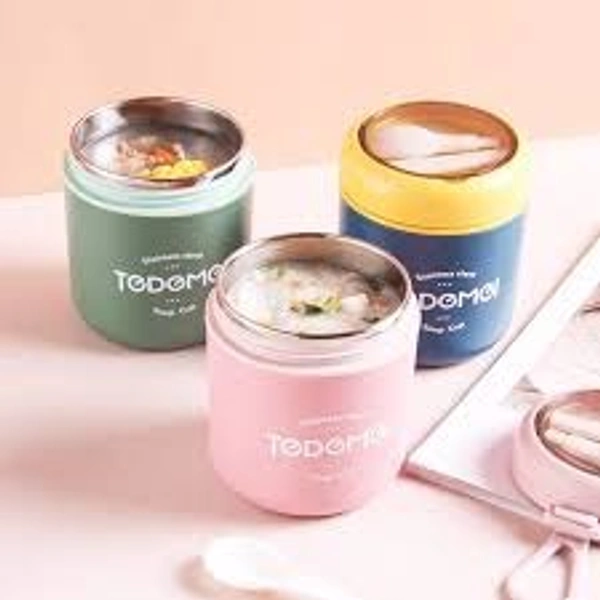 Tedemii soup bowl tiffin, steel insulated