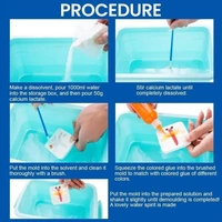 Diy Colorful Magic Jelly 3d mold making toy kit for kids