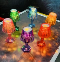 Homeoculture Cute mini shadow lamps Led with on and off button pack of 6