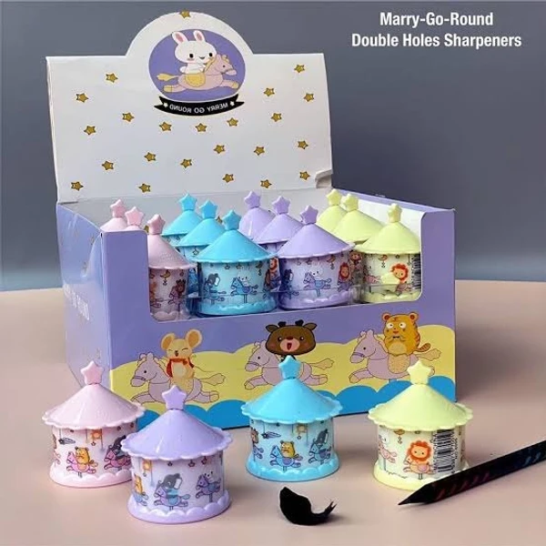 Homeoculture New merry go round pencil sharpeners