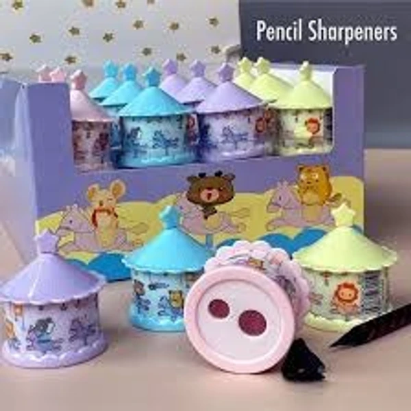 Homeoculture New merry go round pencil sharpeners