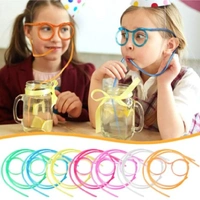 Homeoculture Crazy glasses with straw