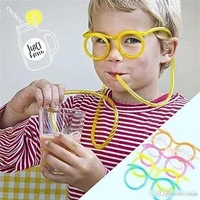 Homeoculture Crazy glasses with straw