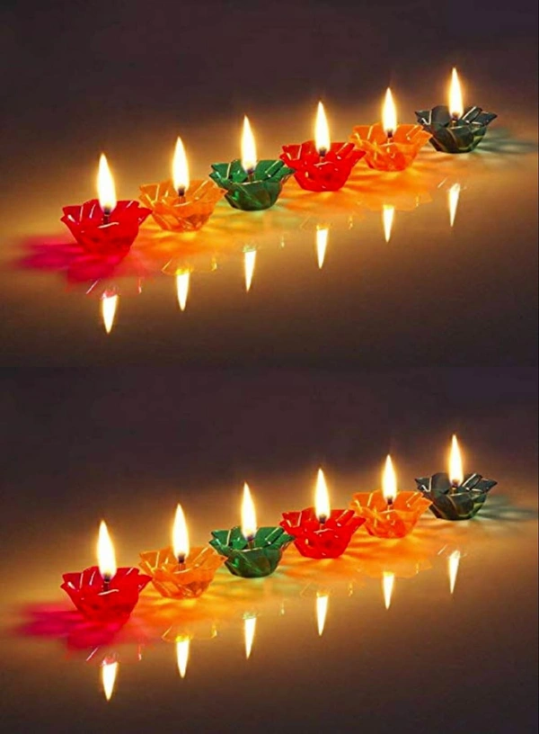 Reflection diya pack of 12 pc