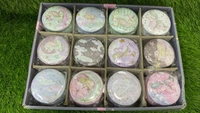 Homeoculture Round tin boxes premium quality 3 characters available Unicorn Mermaid Panda