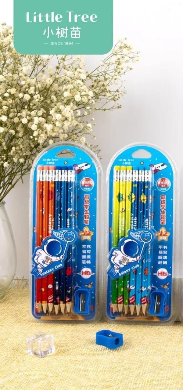 Homeoculture New space theme pencils set