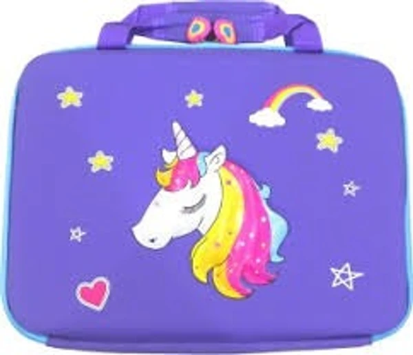 Full big laptop size 3d smiggle suitcase type pouch 18*14 inches Stock clearance sale Last 4 pcs left 2 violet unicorn 1 blue unicorn 1 manchester