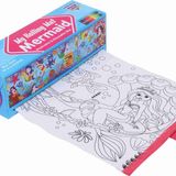 Coloring mat roll for kids 30*220 cms Only girl or boy choice possible Character random only