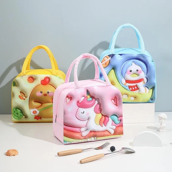 3d insulated Lunch bag for kids Unicorn not available