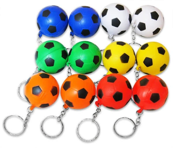 Homeoculture Cute soft ball keychains Pack of 12