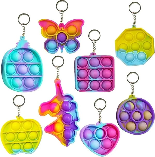 Homeoculture Popit keychain Pack of 12