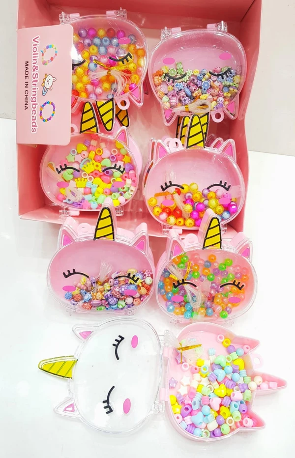 Homeoculture diy bracelet making kit 4 designs available Mix Unicorn Donut Butterfly