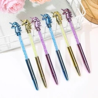Homeoculture New shining glitter unicorn pens Color random only