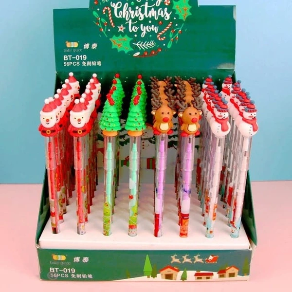 Christmas pencil Set of 4