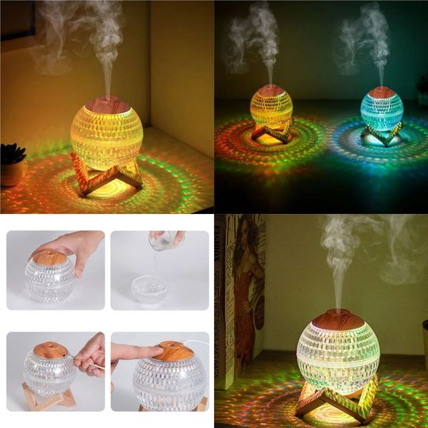 Crystal Ball LED Humidifier (Shadow LED) imported