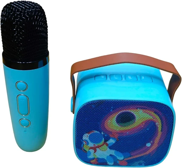 Homeoculture Hottest Selling Karaoke Mic With Bluetooth Speaker RANDOM DESIGN