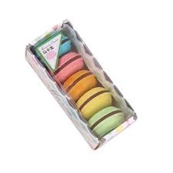 Homeoculture Macaroon erasers pack of 5