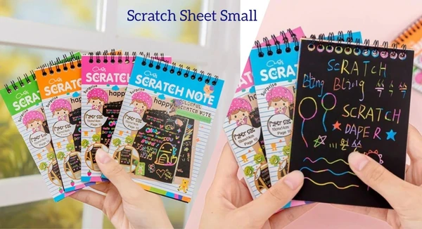 Homeoculture Small size scratch books