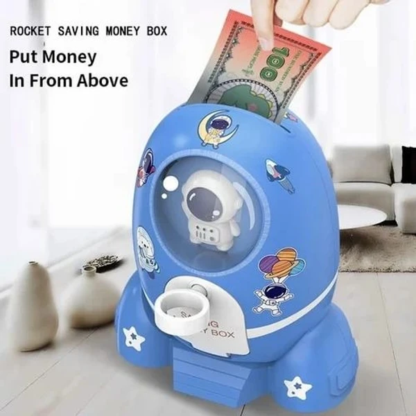 Homeoculture Rocket piggy bank