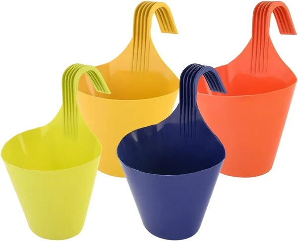 Good quality plastic hanging pots big size