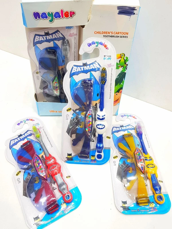 Homeoculture New kids toothbrush with goggles packing