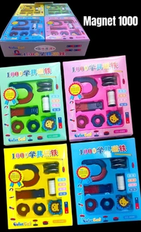 Magnet kit Magnetic Play Set for Kids- Multi Color Magnets for kids | U-Shaped Magnet Set for Kids,Physics Science Magnets Kit for Education