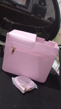 Water Bottle Carry Bag for Stanley 40/30 oz Tumbler, Water Bottle Shoulder Bag for Outdoor Travel, Crossbody Bag for Most Water Bottles, with Compartment and Adjustable Shoulder Strap, RANDOM COLOURS. Pls note price is only for the bag and no accessories are available - Pink