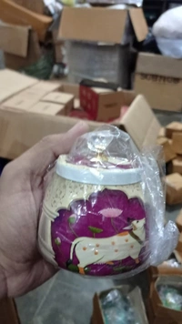 Pichwai metal dibbi Very good quality All real pic shared Design random only