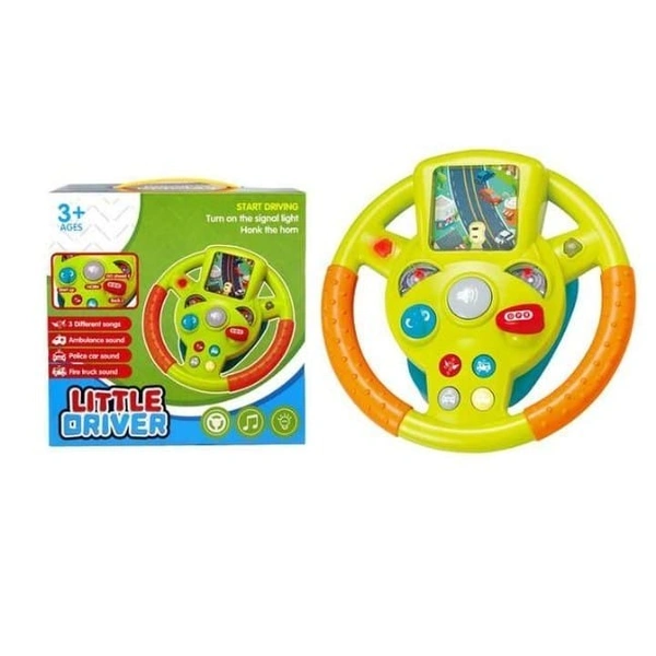 Steering wheel toy