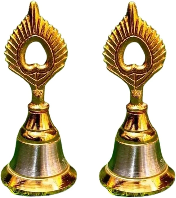 Mor pankh design metal bill for gifting in potli packing. Size 3 inches