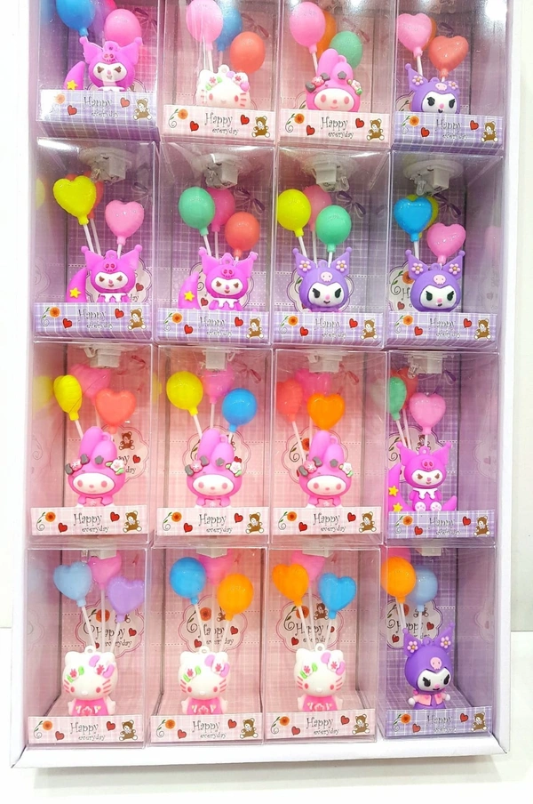 Kuromi showpiece with led in blister pack Design random only