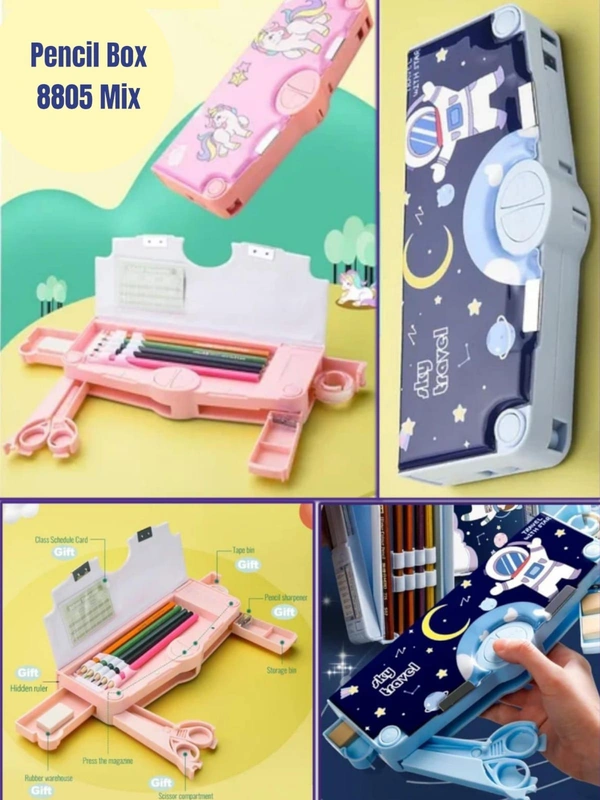 Geometry with scissors and more  Only unicorn and space theme available