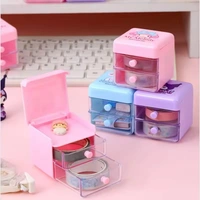 Cute mini kuromi desktop organizer