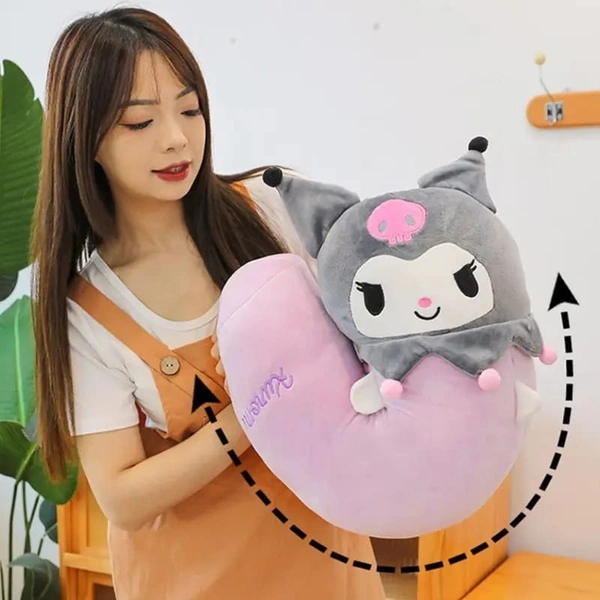 New premium quality cylinder shaped kuromi soft toys 60 cms