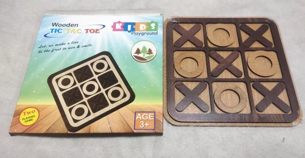 Homeoculture New tictac wooden game