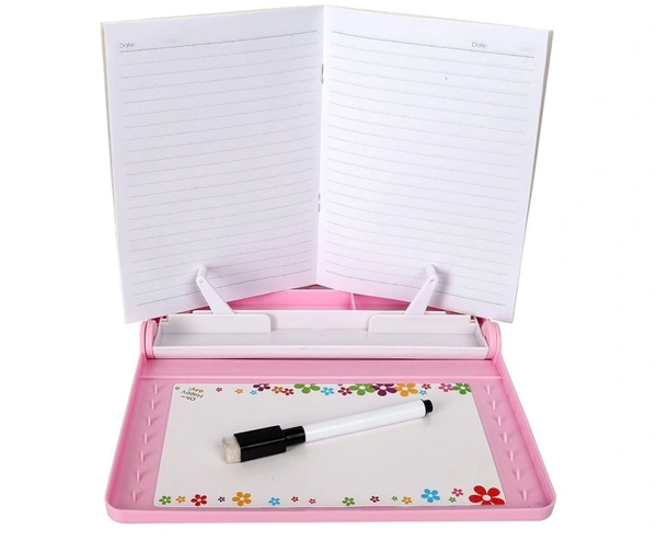 New multifunctional geometry box with book stand, writing board and more