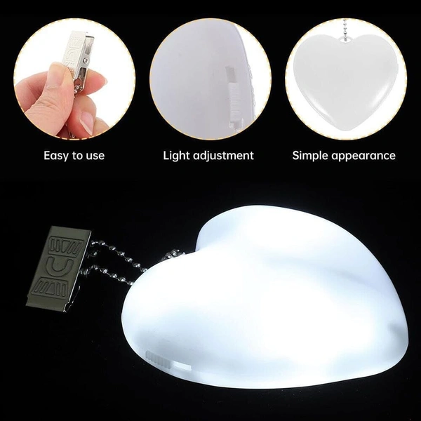 New heart shape motion sensor light