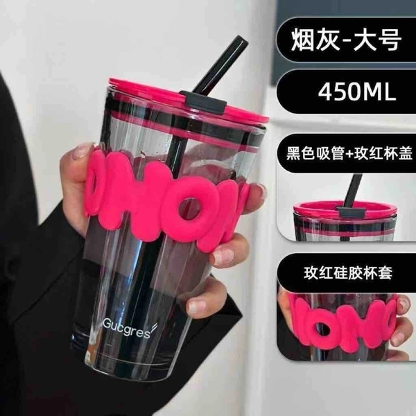 big size glass hoho sipper  
