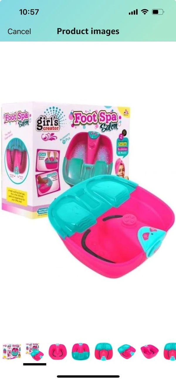 New pedicure kit for kids