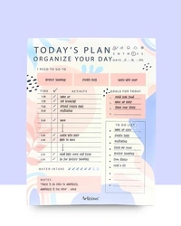 Daily planner 60 pages 17*25 cms