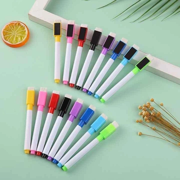 Magnetic white board marker with duster pack of 1000 pcs