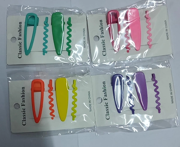 Hair clip card buy packs of  10