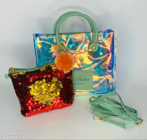 Ted baker holographic 2 in 1 bag. 