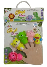  animal finger puppets set of 5 