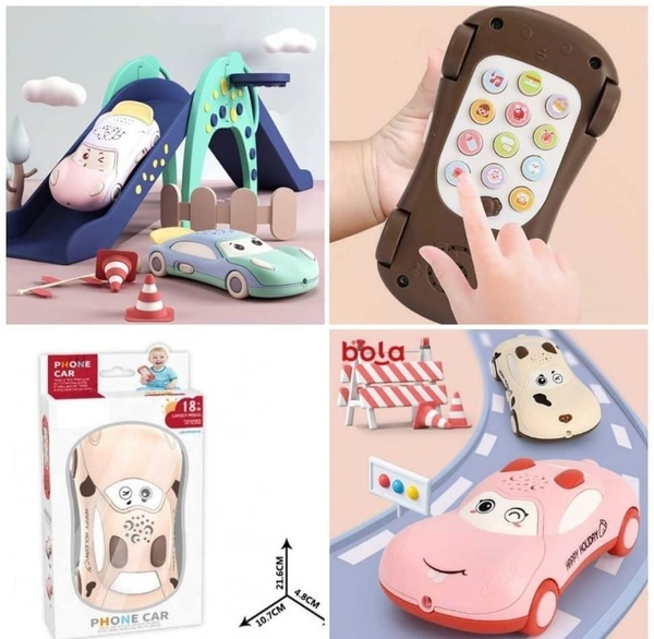 Car phone cum toy cum night projector