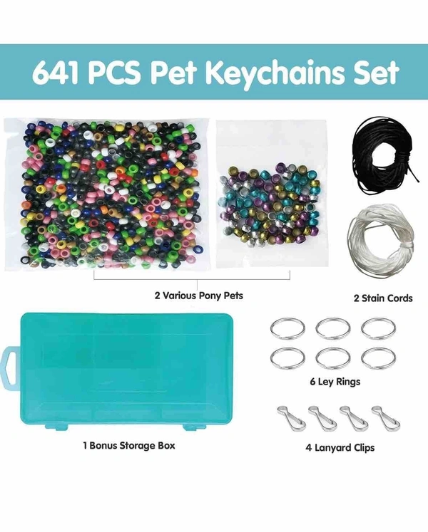 Perfect diy craft keychain kit 