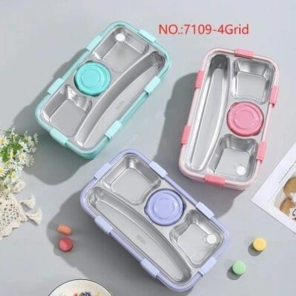 New steel lunch box 