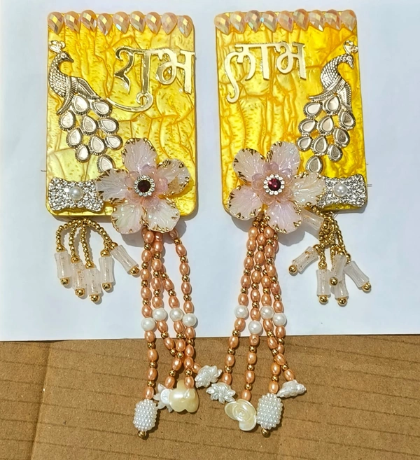 New premium quality shubh labh Buy any pair  All real pic shared  In bulk no color choice