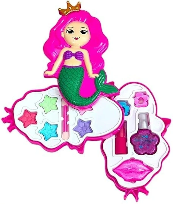 New mermaid theme makeup kit for girls  